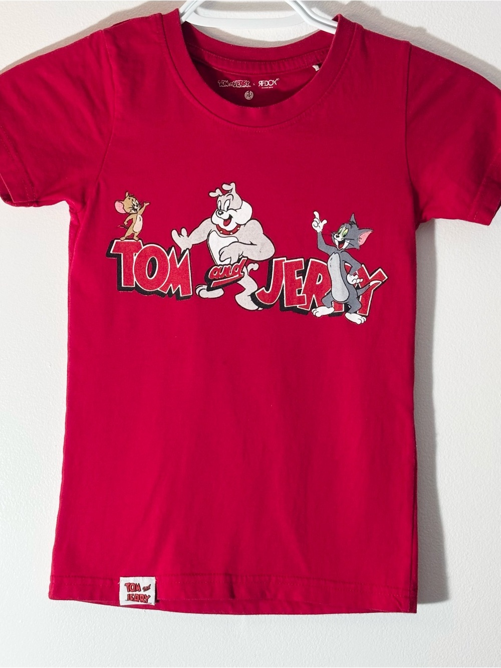 Official Tom and Jerry Spike the Bulldog Graphic T-Shirt Size 4T Nostalgic Retro